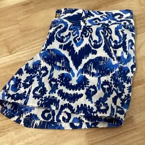 Ladies Lilly Pulitzer  Callahan Shorts Navy Beach Bathers Size 6